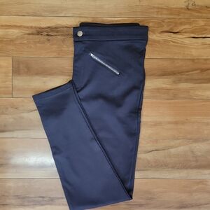 Shay & Coco Size LARGE Grey Ankle Pants